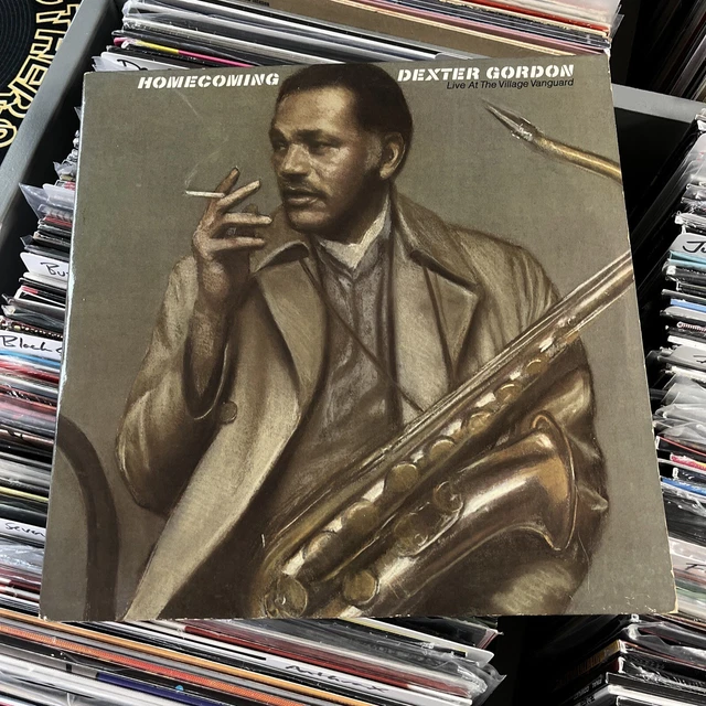Dexter Gordon – Homecoming Live At The Village Vanguard VG+ 2xLP Record 1977
