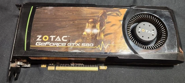 Zotac Nvidia GeForce GTX580 1.5GB GDDR5 Graphics Card 288-1N203-000ZT