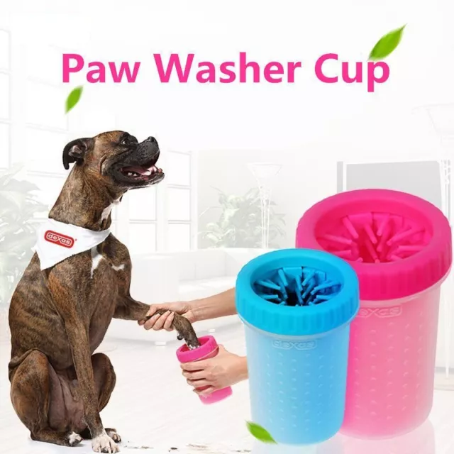 Pet Paw Plunger Mud Cleaner Washer Mudbuster Portable Dog Cat Pet Paw Cup