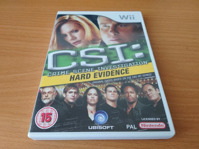 CSI: Crime Scene Investigation: Hard Evidence (Nintendo Wii, 2008)