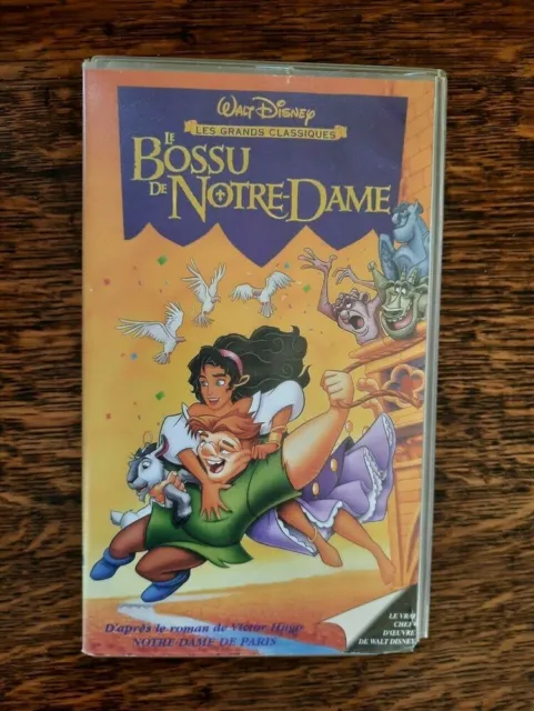 Cassette Video - Walt Disney Les Grands Classiques : Le Bossu de Notre Dame