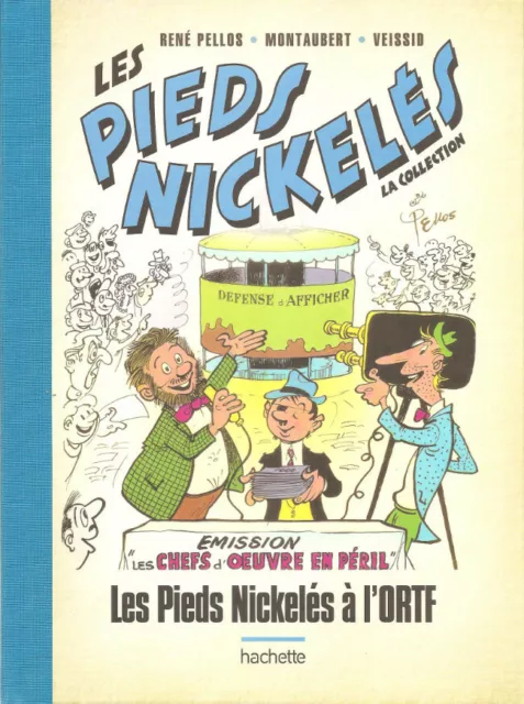 BD Les Pieds Nickelés à l'ORTF 1968 de René Pellos Montaubert Veissid