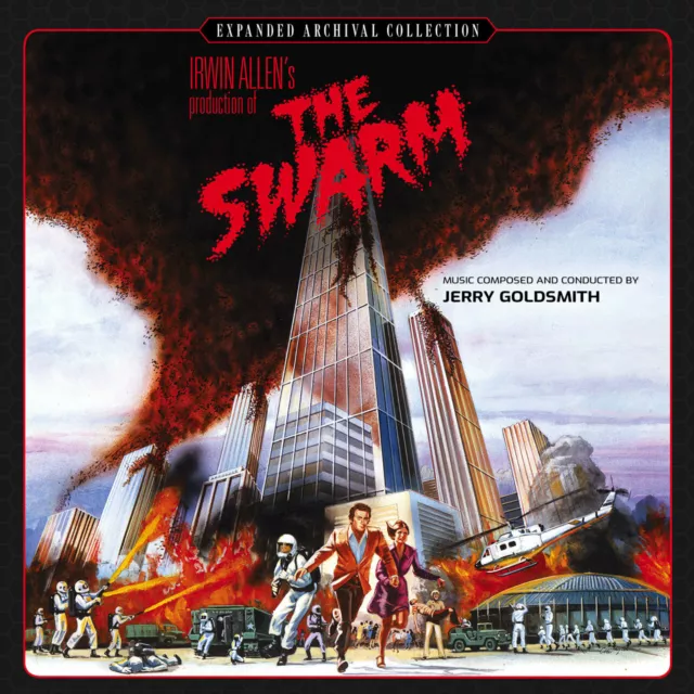 The Swarm - 2 x CD Complete Score - Limited 3000 - Jerry Goldsmith