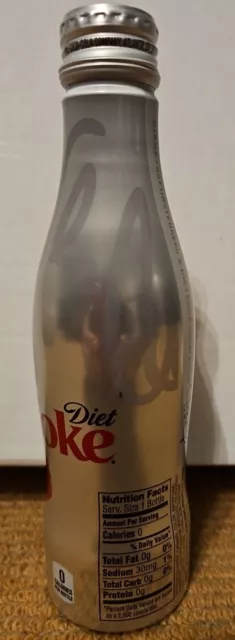 DIANE VON FURSTENBERG Diet Coke Aluminum Bottle DVF Coca Cola FULL ...