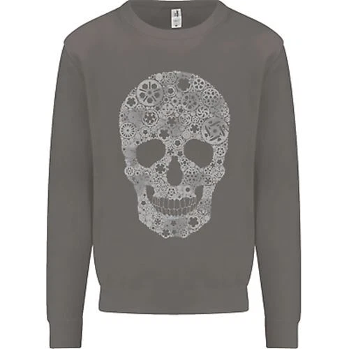 Felpa Maglione Gear Skull Biker Moto Auto Moto Auto Uomo 3