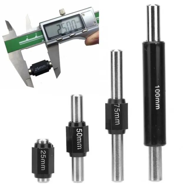 Micromètre Outside Tools argent acier inoxydable 75 mm étalonnage noir