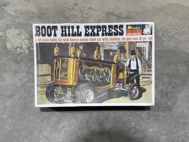 (Sealed box)RAY FARHNER BOOT HILL EXPRESS -1994  MONOGRAM 1:24 MODEL KIT