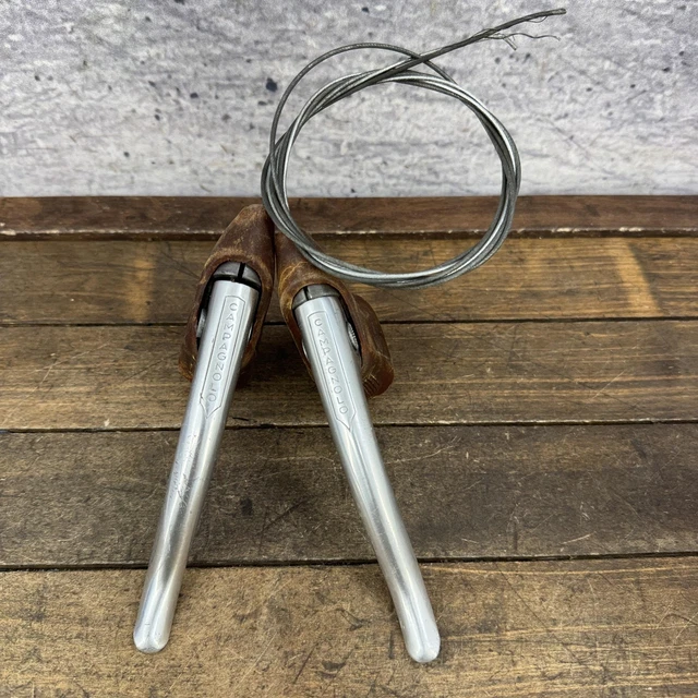 Levier de Frein CAMPAGNOLO SUPER RECORD 4062 ancien velo Old