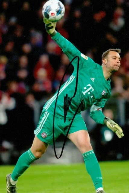 Photo 6x4 Dédicacée Par Manuel Neuer – Schalke 04 / Bayern Munich – Avec Certificat (COA)