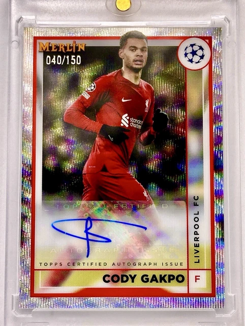 2022-23 TOPPS CHROME CODY GAKPO #102 Refractor $5.00