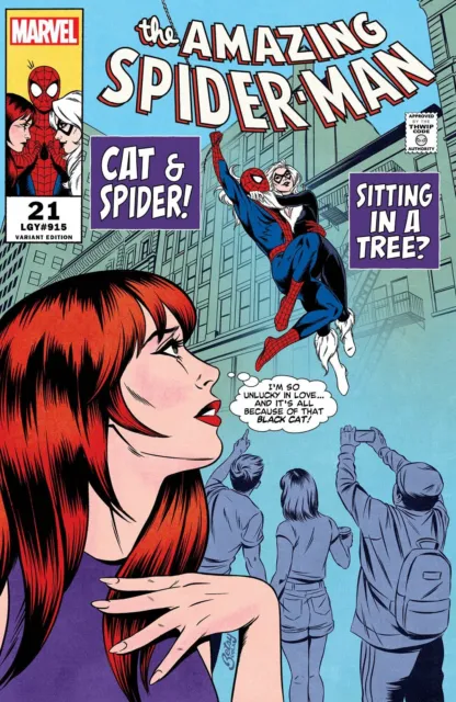 Amazing Spider-Man 21 Nm Exclusive Lexington Comic Con Variant