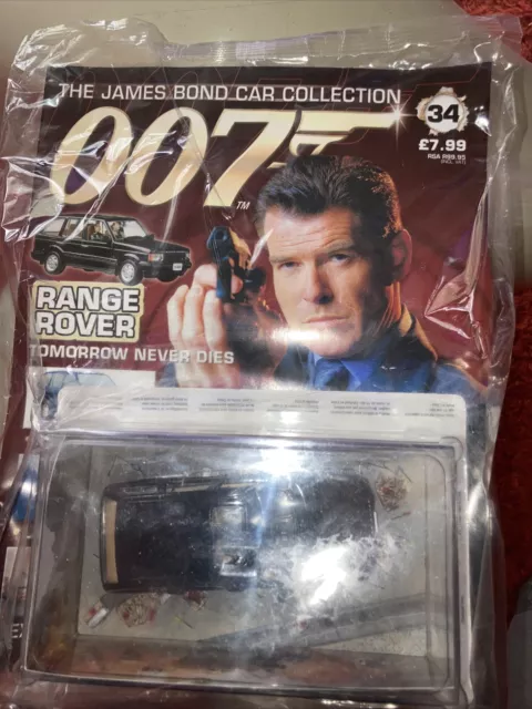 James Bond 007 Car Collection Range Rover  Car Tomorrow Never Dies Mint Unopened