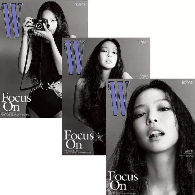 W KOREA MAGAZINE 2023 November Blackpink Jennie Cover KPOP 17.99