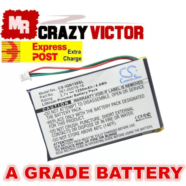 Replacement Battery for Garmin Nuvi 265W 265WT