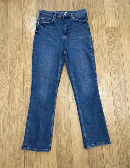 MINT VELVET HIGH Rise Ankle Grazer Jeans Size PicClick UK