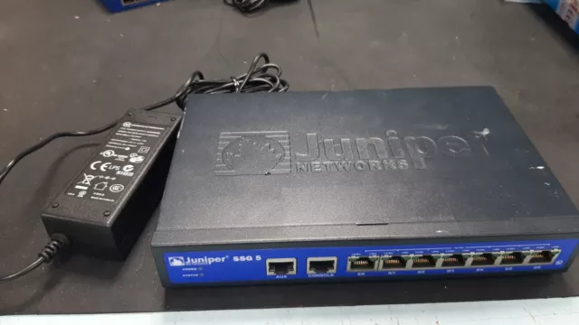 Juniper SSG5 Firewall and VPN appliance (with UK PSU)