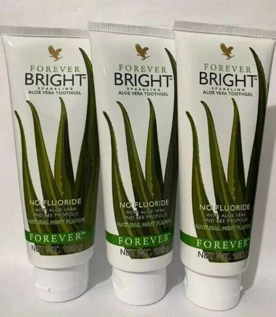 3X Forever Living Aloe Vera Bright Tooth Gel