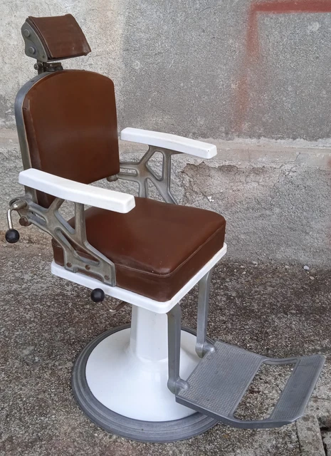 Poltrona Da Barbiere Vintage No Flipper, Juke Box Pubblicita'