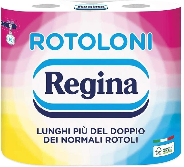 REGINA REGINA IGIENICA carta  ROTOLONI PZ.4_