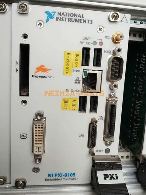 ONE USED National Instruments NI PXI-8105 Embedded Controller tested