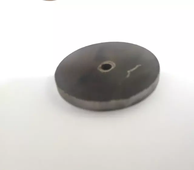 Mild Steel  57.5mm Dia. x 6mm Hole x 6mm thick Metal Plate sheet Disc Washer