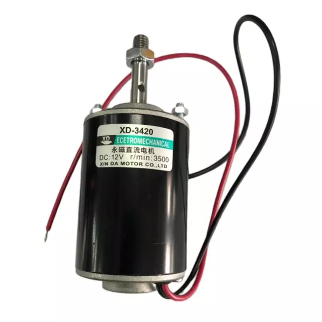 12V 30W 3500RPM High Speed CW/CCW Reversible Permanent Magnet DC Motor