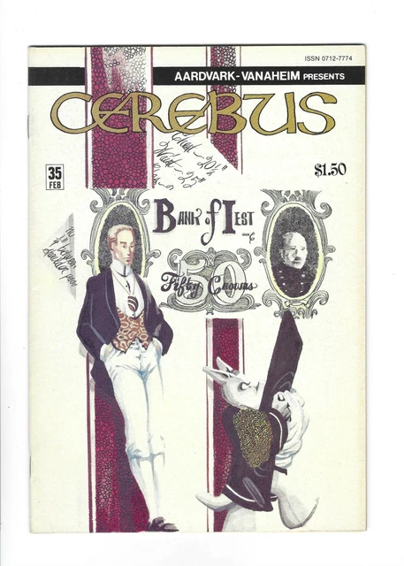 Cerebus the Aardvark  #35   Dave Sim, 8.0 VF,  1982 Aardvark-Vanaheim