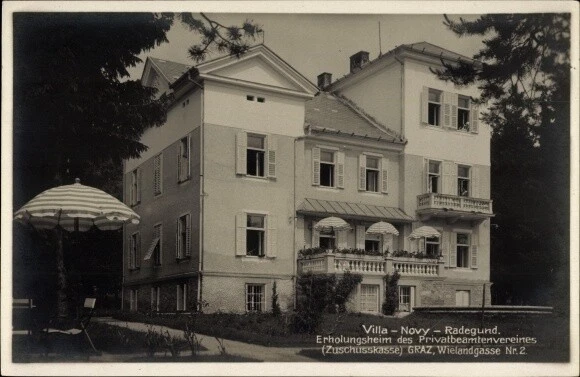 Ak Sankt Radegund Steiermark, Villa Novy, Erholungsheim des... - 10148362