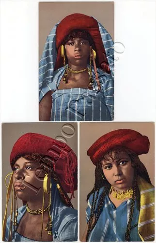Libia - Donne di Brak, Msallata e Fezzan