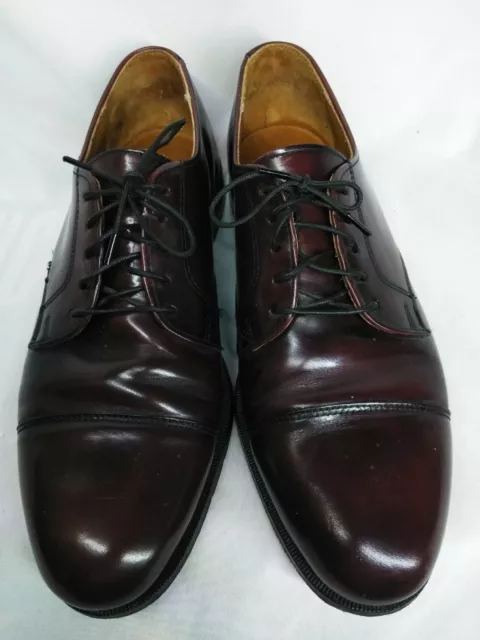 COLE HAAN MEN Shoes Captoe Oxford Size 10.5 C Brown Style 8001 $49.99 ...