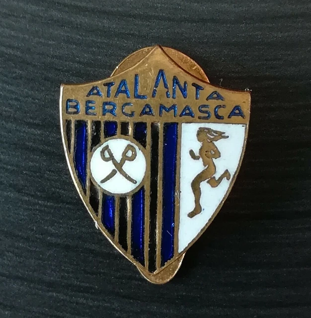 Pin's Vintage Atalanta – Badge Football Italien (Occasion, Fabriqué En Italie)