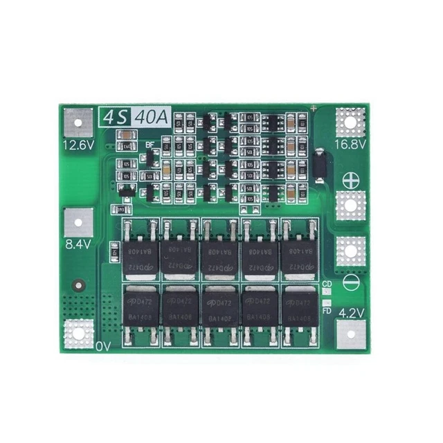 4 S 40A 18650 -Ion Lithium LadegeräT Platine Bms Schutz Modul für Bohr Mo Z1E5