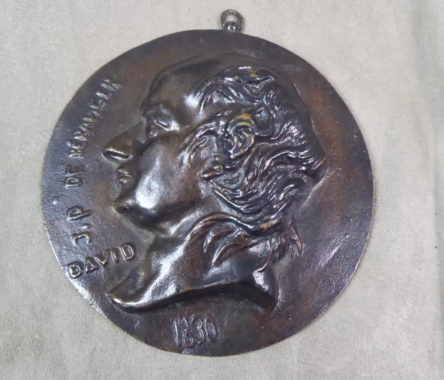 Médaillon En Bronze Lincoln Memorial University - Signé Albert D'Andrea, Non Circulé