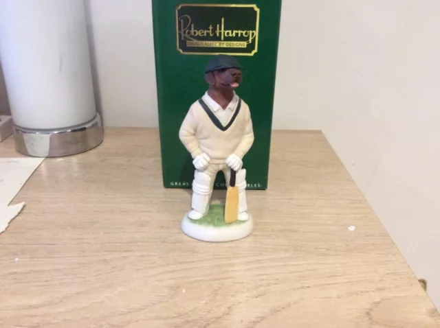 Robert Harrop CC36C CHOCOLATE LABRADOR CRICKET 1997 EVENT PIECE RARE