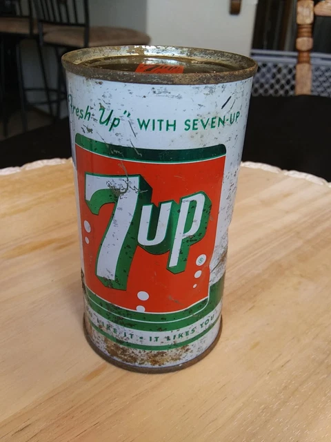1961 7-up S/S Soda Can