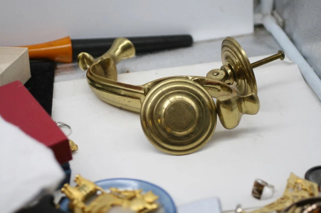 Vintage Brass Door Knocker With Screws Ga