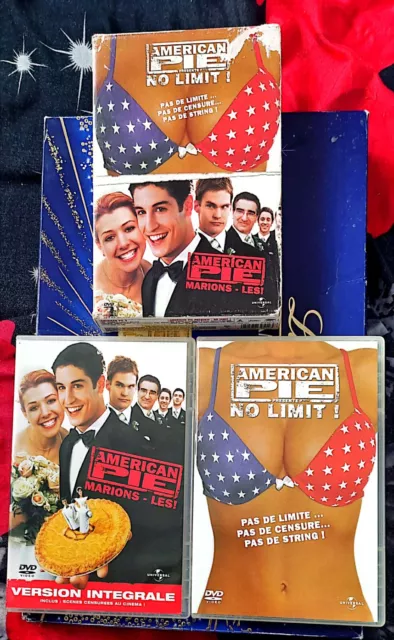 Lot 3 Dvd American Pie