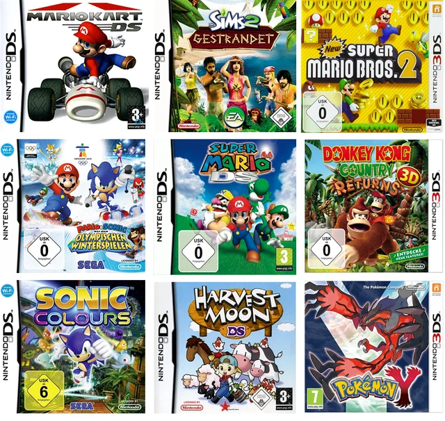 Kann Man Ds Spiele Auf 3ds Spielen NINTENDO DS & 3DS Spiele zur Auswahl wie Super Mario Pokémon Donkey