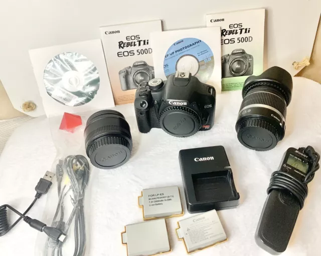 Canon EOS Rebel T1i / EOS 500D 15.1MP Digital SLR Camera