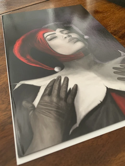 ✨DARK KNIGHTS OF STEEL #1 - COHEN Harley Quinn COLOR SPLASH Virgin Variant - NM+ 2