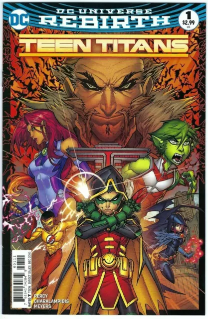 TEEN TITANS #1 from DC Comics November 2016 DAMIAN KNOWS BEST Rebirth series NEW