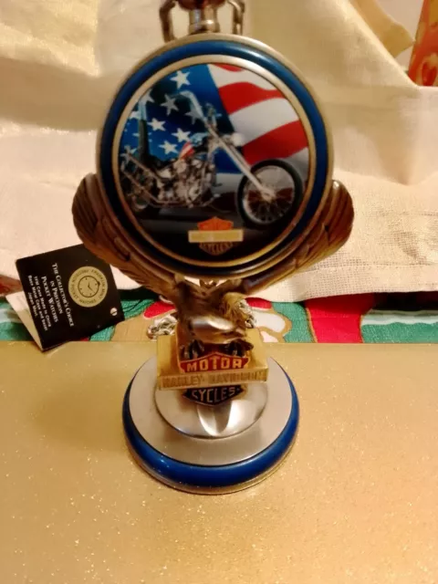 Franklin mint precision deals pocket watches harley davidson