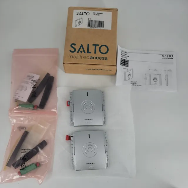 2 SALTO Readers WRM9001 / WRM9001 New Open Box (will come in one box) Untested