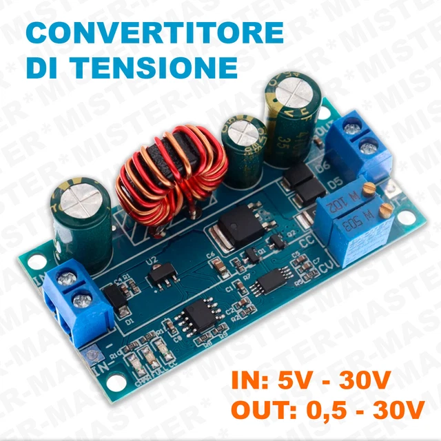 Convertitore Riduttore Di Tensione Dc-Dc Modulo  Xy-Sjva-4  Step Down Converter
