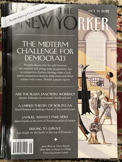 The New Yorker Magazine October 31 2022