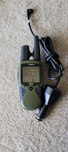 GARMIN Rino 120 GPS 2-way Radio With Car Power Works