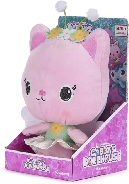 Nuevo Posh Paws Gabby's Casa de Muñecas 25cm Kitty Fairy Muñeco de Peluche