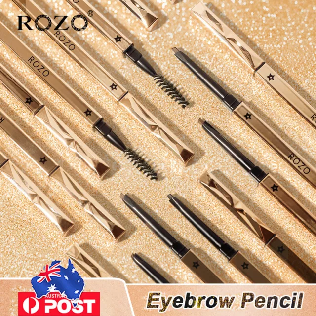 Waterproof Eyebrow Pencil Eye Brow Eyeliner Pen With Brush Makeup Cosmetic Tool