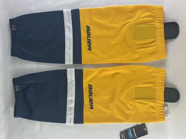 Bauer Nashville Predators Navy/Gold Hockey Socks Size S/M Youth New Bauer Nashville Predators Navy/Gold Hockey Socks Size S/M Youth New