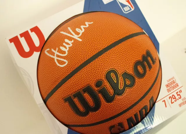 Signed Basketball by Steve Kerr - Authenticated by JSA!